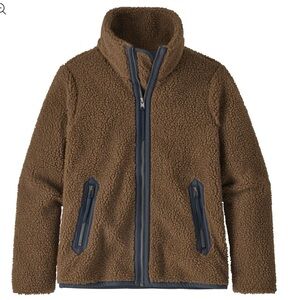 Patagonia Divided Sky Fleece Jacket in Brown Size XS